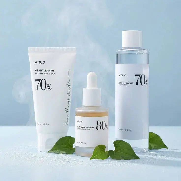 Authentic Anua Korean skincare products in UAE