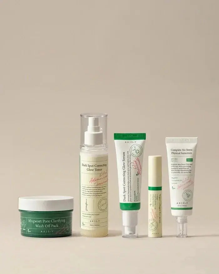 Authentic AXIS-Y Korean skincare products in UAE